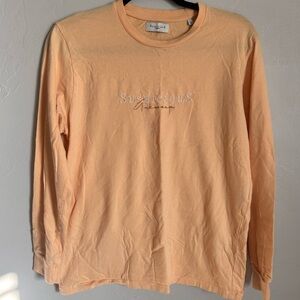 Peach Long Sleeve Tee